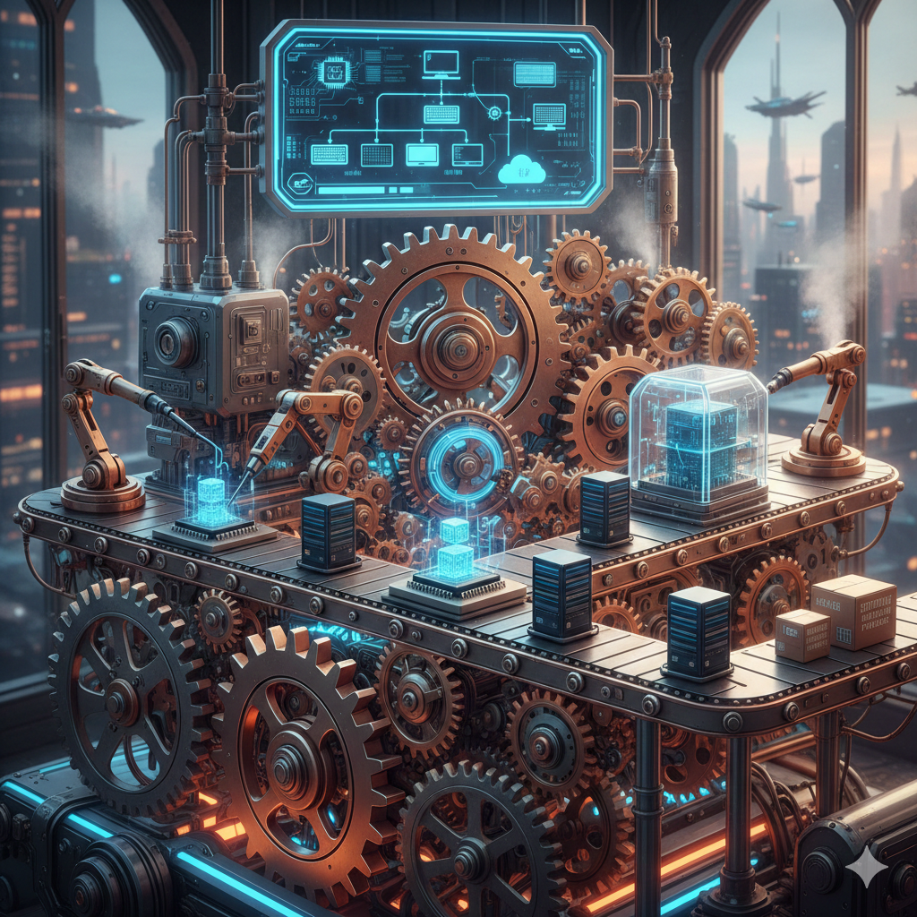 Starship starts the engine